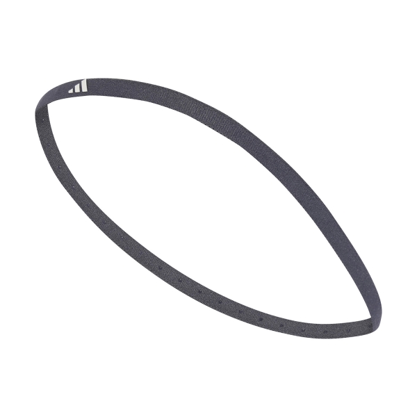 Tennis Headbands adidas Logo x 3 Mini Hairbands  Black/Grey Six/White IY7788