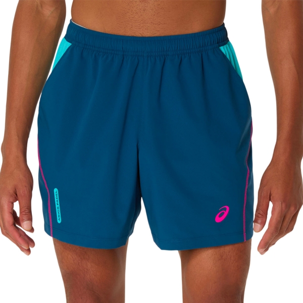 Men's Tennis Shorts ASICS Court Pro 7in Shorts  Mako Blue 2041A350401