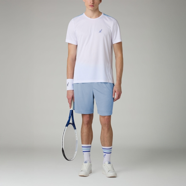 Australian Ace Logo Classic 8in Shorts - Azzurro Pastello