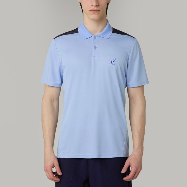 Polo Tenis Hombre Australian Court Ace Polo Azzurro Pastello TEUPO0039440