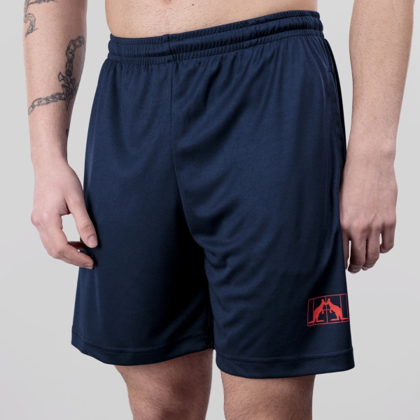 Pantaloncini Tennis Uomo Australian New Basic 7.5in Pantaloncini  Eclipse Blue PAUSH0011194