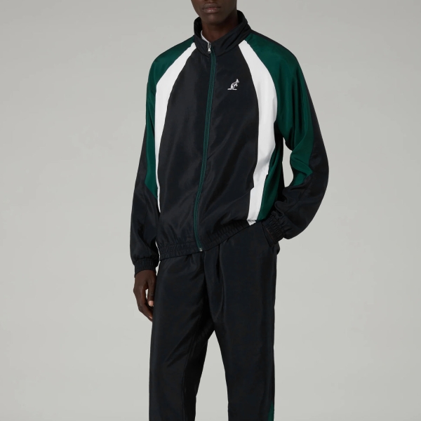 Chándales Tenis Hombre Australian Posh Smash Chandal Nero/Bianco SWUTU0160003A