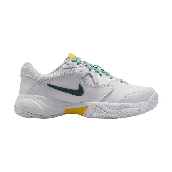 Calzado Tenis Niños Nike Court Lite 2 Ninos  White/Dark Atomic Teal/Healing Jade CD0440103