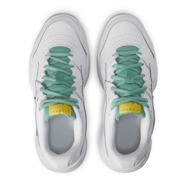 Nike Court Lite 2 Niños - White/Dark Atomic Teal/Healing Jade