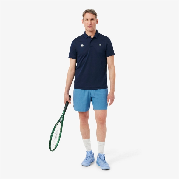 Lacoste x Daniil Medvedev Roland Garros Polo - Bleu Marine