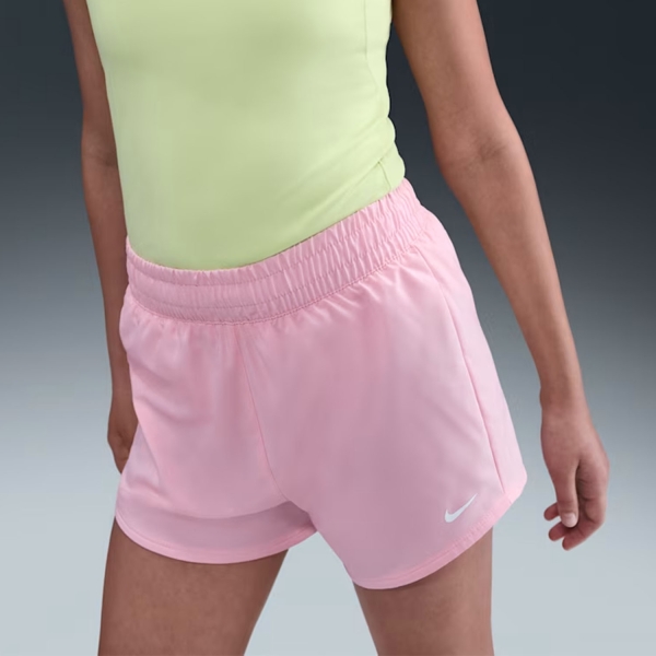 Shorts and Skirts Girl Nike DriFIT One 3in Shorts Girl Med Soft Pink/White DX4967690