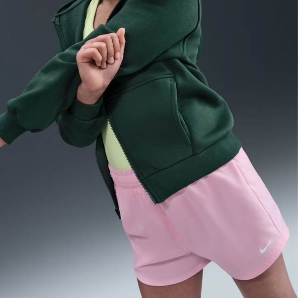 Nike Dri-FIT One 3in Shorts Girl - Med Soft Pink/White