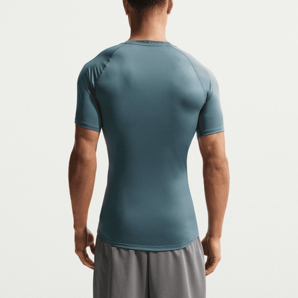 Nike Pro Maglietta - Mineral Slate/Black