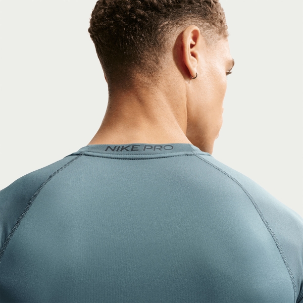 Nike Pro Maglietta - Mineral Slate/Black