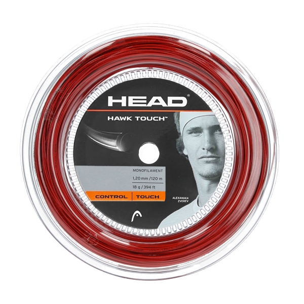 Cordaje Monofilamento HEAD Hawk Touch 1.20 Bobina 120 m  Red 281214 18RD