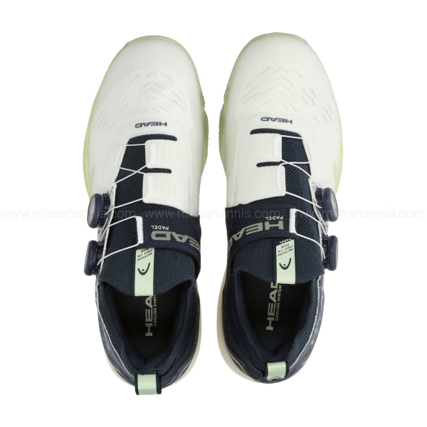 HEAD Motion Pro 1.5 BOA Padel - White/Blueberry