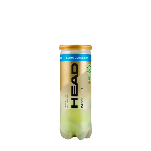 Pallina da Padel HEAD Padel Pro S+  Tubo da 3 Palline 540303