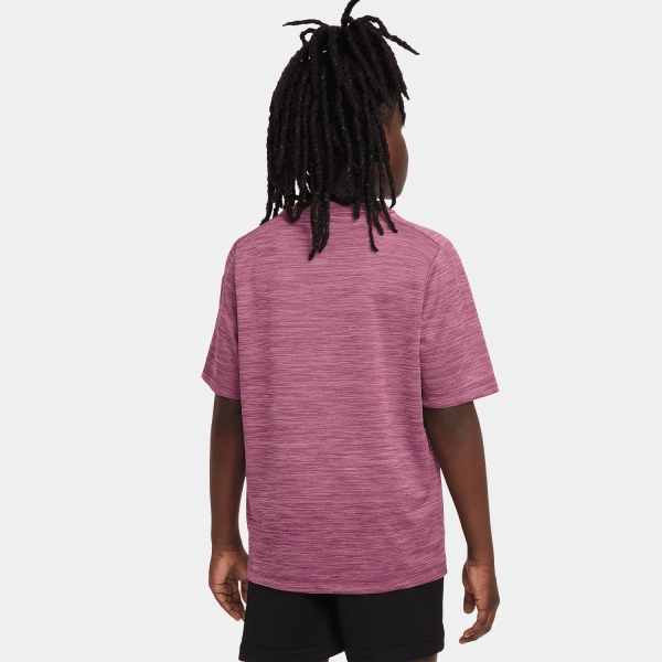 Nike Multi T-Shirt Boy - Peony/Sweet Beet/Heather/White