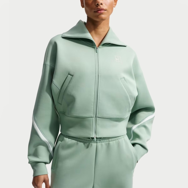 Tennis Women's Jackets Nike Court Advantage Jacket Steam/White IB0776006