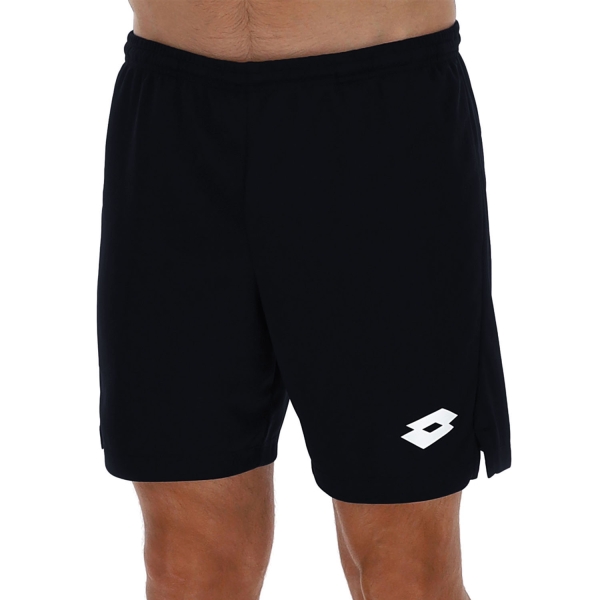 Pantaloncini Tennis Uomo Lotto Squadra IV 7in Pantaloncini  All Black 2233271CL