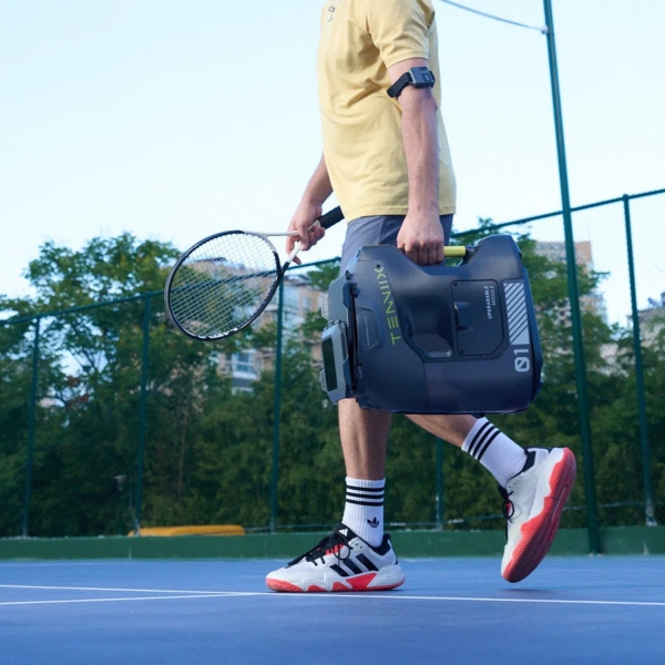 Tenniix Basic Ball Shooter Machine - Mint White