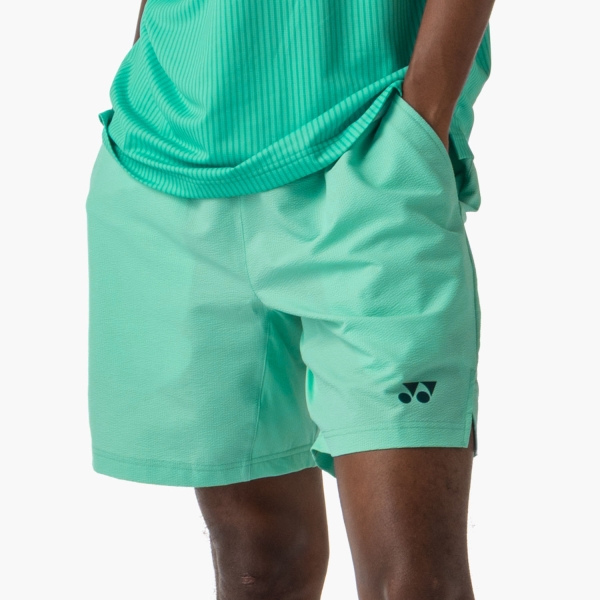 Pantaloncini Tennis Uomo Yonex Formline Tournament 7.5in Pantaloncini  Clear Mint ABUTY15235CM