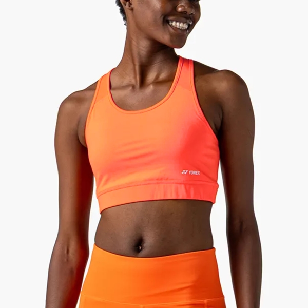 Sujetador y Ropa Interior Mujer Yonex Practice Sujetador Deportivo  Cyber Orange ABDPY46062CO
