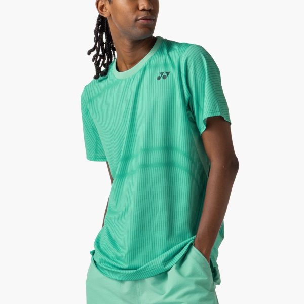 Men's Tennis Shirts Yonex Tournament TShirt  Clear Mint ABUTY10705CM