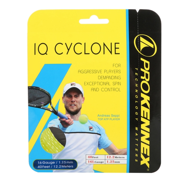 Monofilament String ProKennex IQ Cyclone 1.25 Set 12 m  Yellow 070036