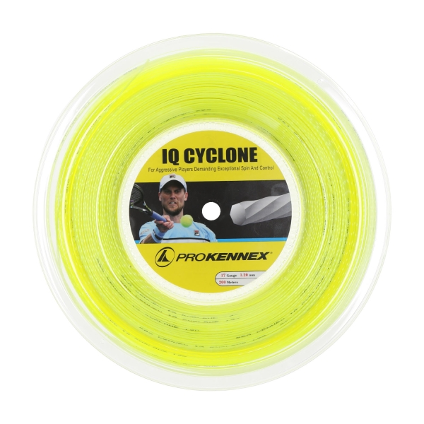 Corda Monofilamento ProKennex IQ Cyclone 1.20 Matassa 200 m  Yellow 0800131