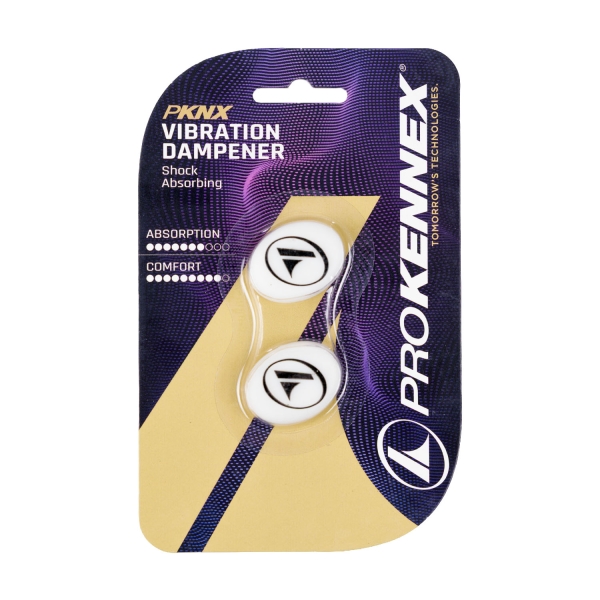 Antivibrador ProKennex Logo x 2 Antivibraciones  White 100044