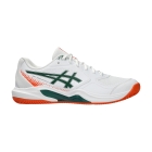 ASICS Gel Dedicate 9 Padel - White/Jewel Green