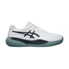 ASICS Gel Resolution X GS Clay Junior - White/Midnight ASICS Gel Resolution X GS Clay Junior - White/Midnight