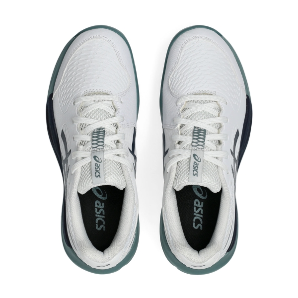 ASICS Gel Resolution X GS Clay Junior - White/Midnight