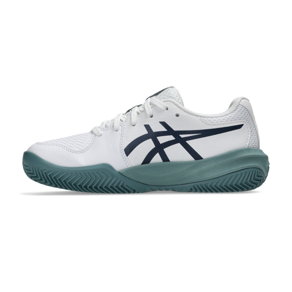 ASICS Gel Resolution X GS Clay Junior - White/Midnight