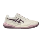 ASICS Gel Resolution X GS Clay Bambini - Soft Oat/Dark Aubergine