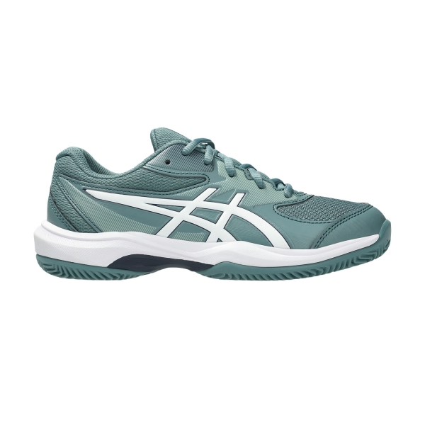 Calzado Tenis Niños ASICS Gel Game GS Clay/OC Ninos Foggy Teal/White 1044A082401