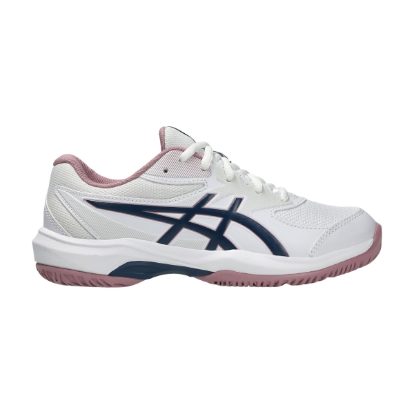 Junior Tennis Shoes ASICS Gel Game GS Junior White/Independence Blue 1044A083104