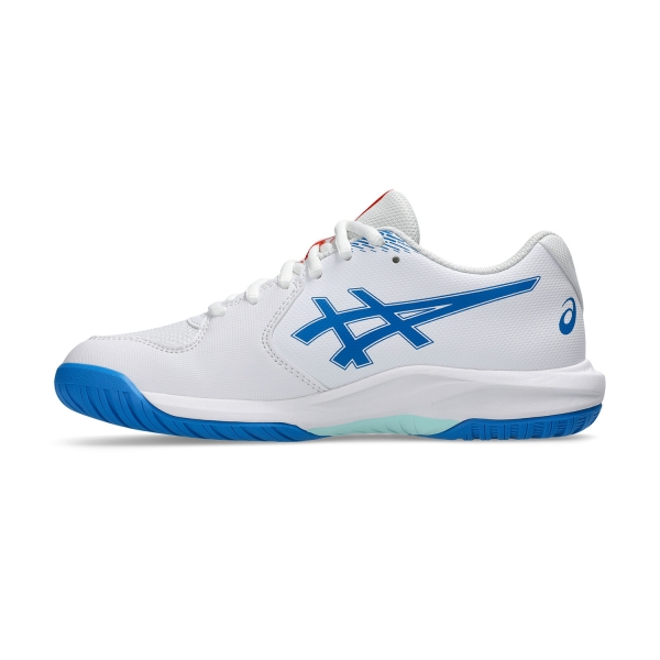 ASICS Gel Dedicate 9 GS Niños - White/Directoire Blue