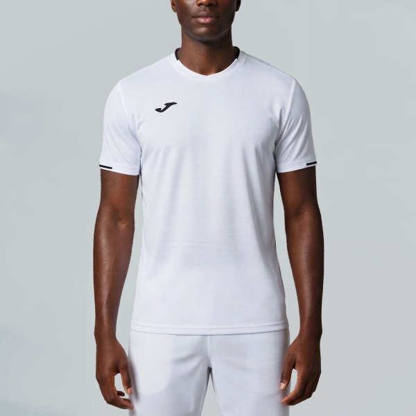 Men's Tennis Shirts Joma Torneo TShirt  White 104778.200