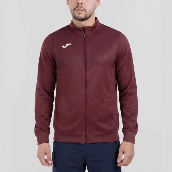 Men's Tennis Shirts and Hoodies Joma Court Hoodie  Red 105131.686