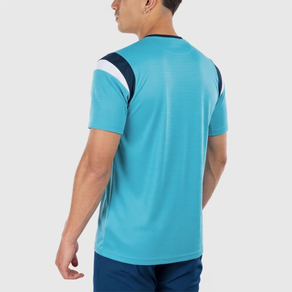 Joma Terra T-Shirt - Fluor Turquoise/Dark Navy