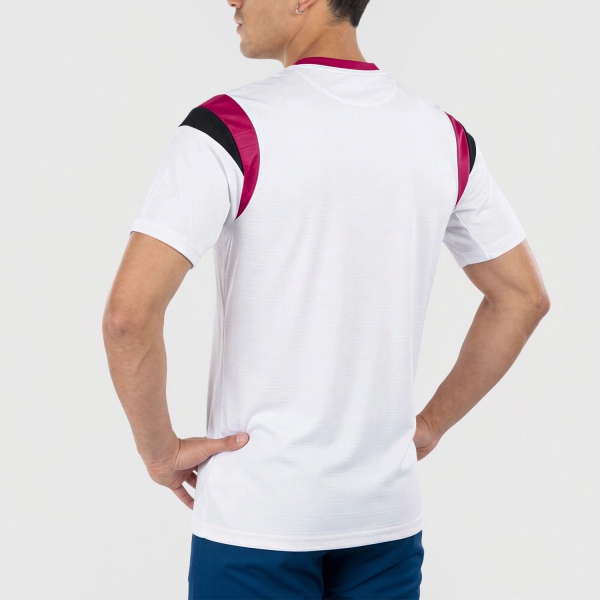 Joma Terra T-Shirt - White/Fuchsia