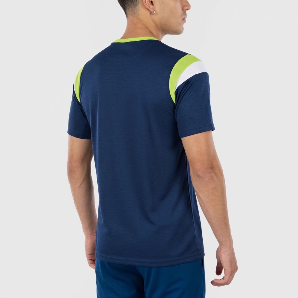 Joma Terra T-Shirt - Dark Navy/Lime