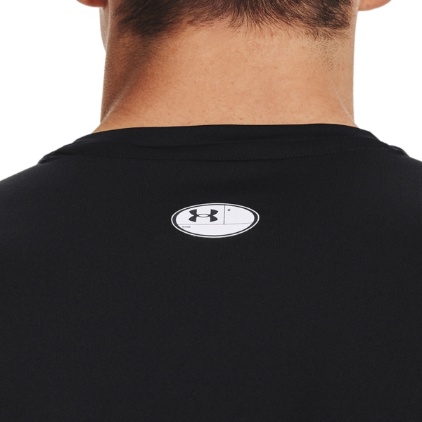 Under Armour HeatGear Knit Camiseta - Black/White
