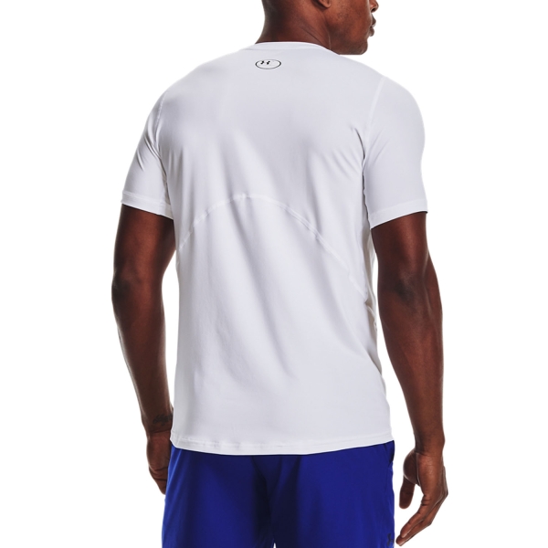 Under Armour HeatGear Knit Camiseta - White/Black