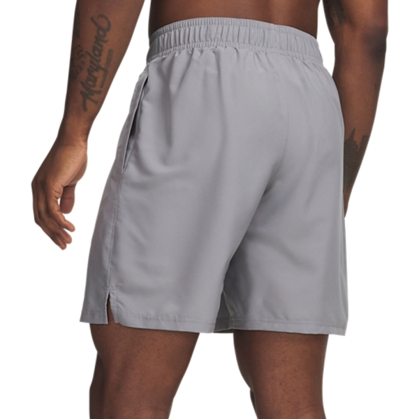 Under Armour Woven Split 9in Pantaloncini - Steel/Pink Frenzy
