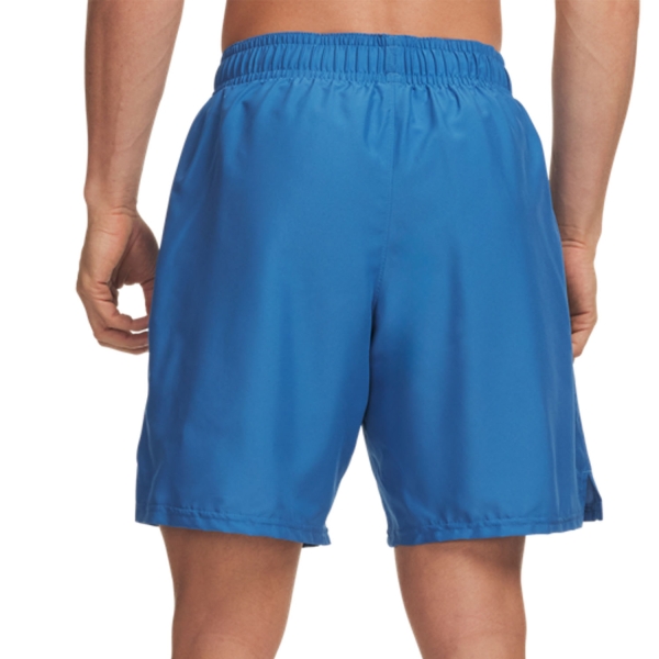 Under Armour Woven Split 9in Shorts - Aegean Blue/Black