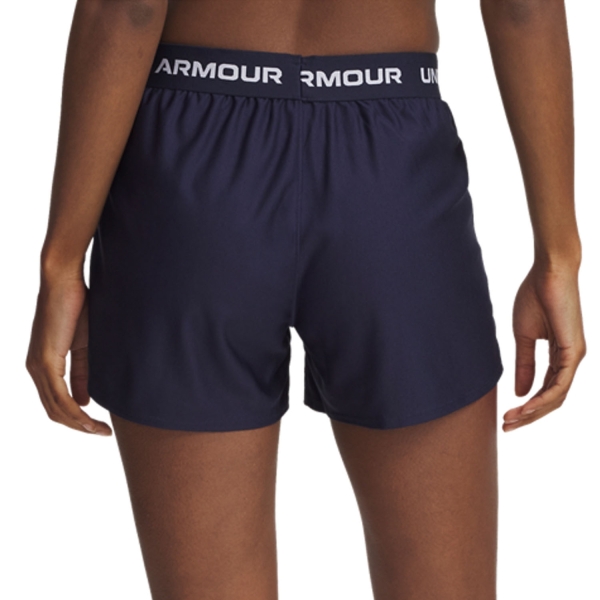 Under Armour Tech Play Up 3in Shorts - Midnight Navy/White