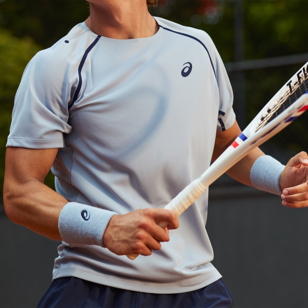 ASICS Match Pro T-Shirt - Grey Blue