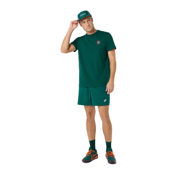 ASICS Court Graphic Pro Camiseta - Jewel Green