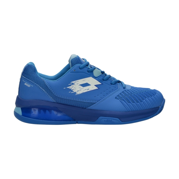 Scarpe Tennis Uomo Lotto Raptor Hyperpulse 300 Clay  Dodgers Blue/All White 223556EAB