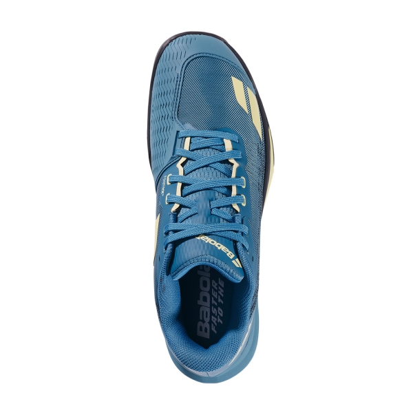 Babolat Jet Mach 4 All Court - Blue/Lime Yellow