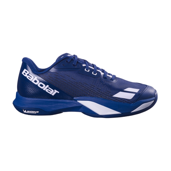 Scarpe Tennis Uomo Babolat Jet Mach 4 Clay Dark Blue/White 30F26631A4131
