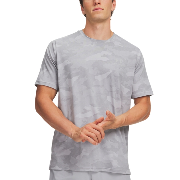 Camisetas de Tenis Hombre Under Armour Vanish Energy Printed Camiseta  Mod Gray 60097610011